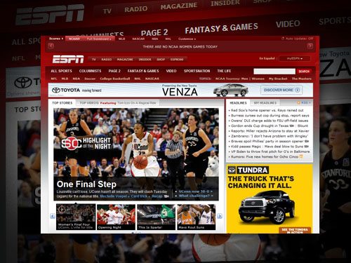 Disney Espn Screenshot