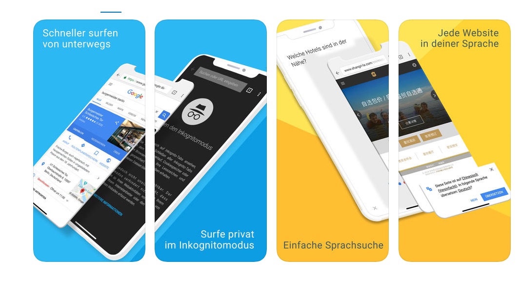 Chrome iPhone Browser