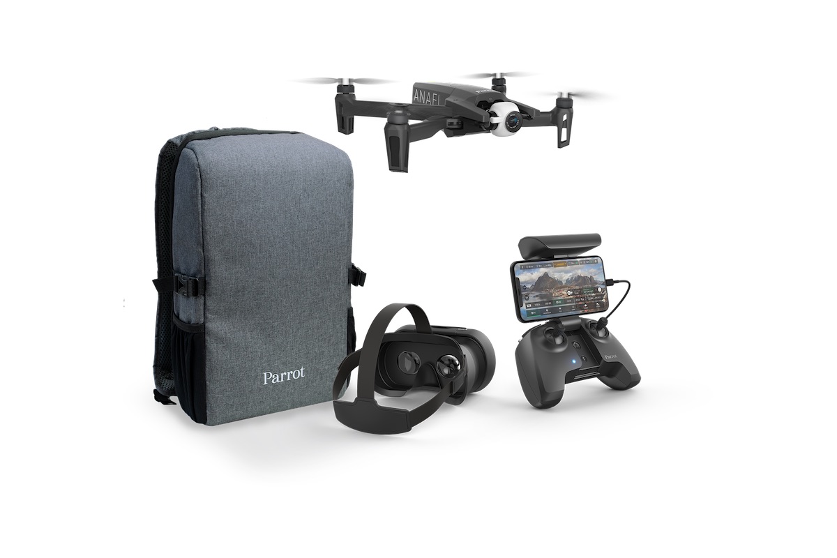 Parrots ANAFI FPV Drohne bietet First-Person Fluggefühl
