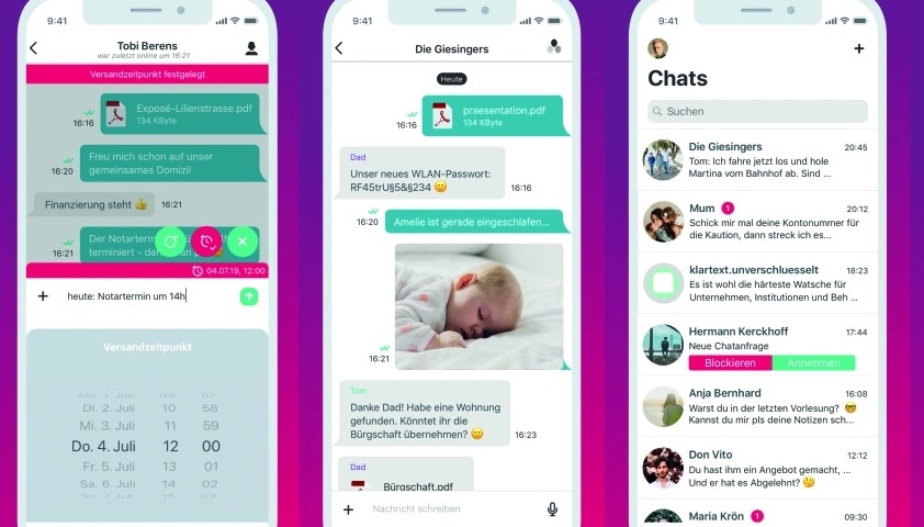 WhatsApp-Alternative Ginlo 