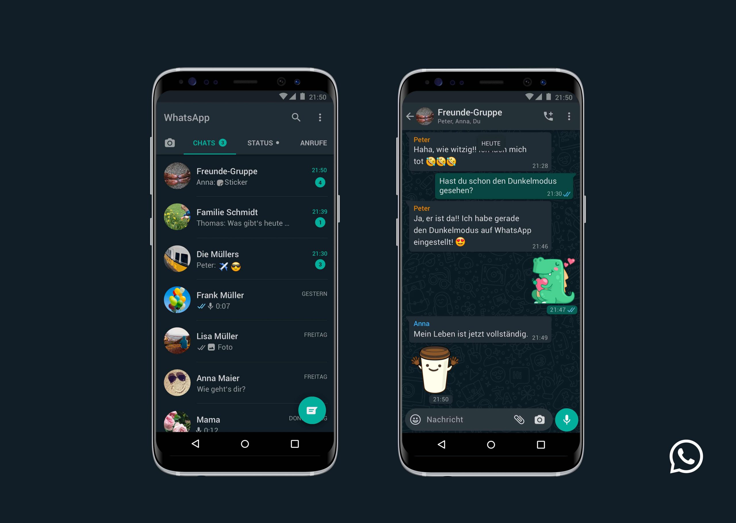 Videokonferenz Whatsapp 8 Teilnehmer
