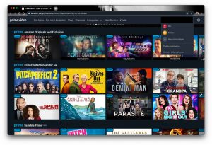 amazon TV Prime Video Live Fernsehsender